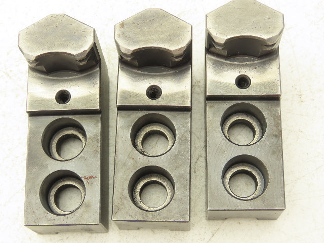 Schunk SZIJ-20-I Steel Lathe Chuck Hard Claw Jaws For ID Clamping Set of 3