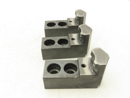 Schunk SZIJ-20-I Steel Lathe Chuck Hard Claw Jaws For ID Clamping Set of 3