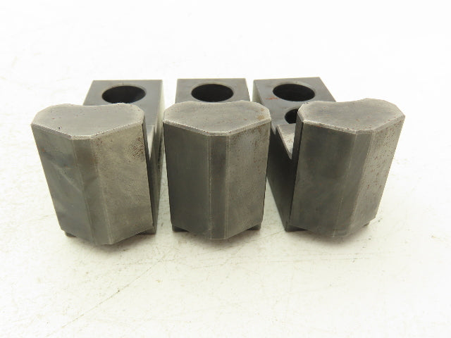 Schunk SZIJ-20-I Steel Lathe Chuck Hard Claw Jaws For ID Clamping Set of 3
