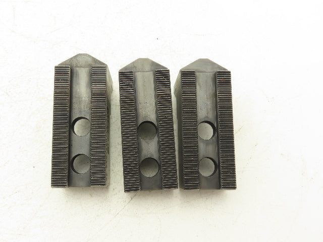 Schunk SZIJ-20-I Steel Lathe Chuck Hard Claw Jaws For ID Clamping Set of 3