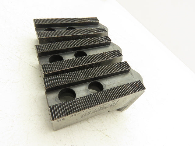 Schunk SZIJ-20-I Steel Lathe Chuck Hard Claw Jaws For ID Clamping Set of 3