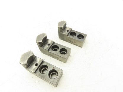 Schunk SZIJ-20-I Steel Lathe Chuck Hard Claw Jaws For ID Clamping Set of 3