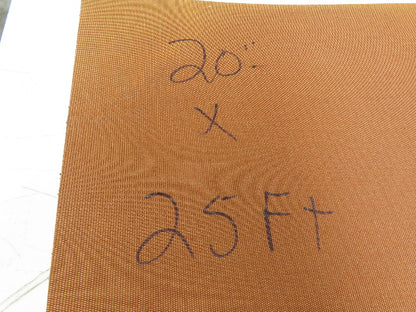 20"W x 25' Rough Grip Top Rubber Conveyor Belt 2-Ply Black 25' Length 1/4"Thick