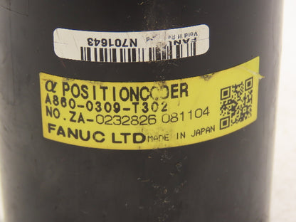 Fanuc A860-0309-T302 Rotary Spindle Encoder Servo CNC Position Coder READ