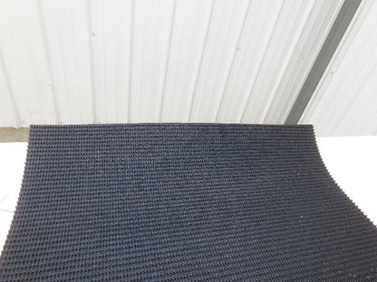 20"W x 9' Rough Grip Top Rubber Conveyor Belt 1-Ply Black 9' Length 9/32"Thick