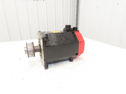 Fanuc A06B-0142-B077 AC Servo Motor 2.1kW 186V 2000 RPM 7.4A 3PH