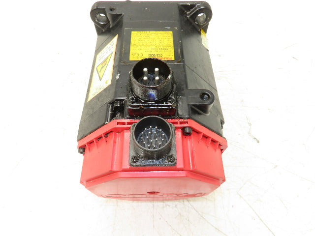Fanuc A06B-0142-B077 AC Servo Motor 2.1kW 186V 2000 RPM 7.4A 3PH