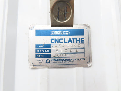 Fanuc A06B-0142-B077 AC Servo Motor 2.1kW 186V 2000 RPM 7.4A 3PH