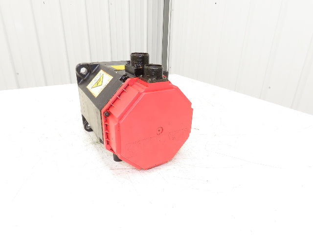 Fanuc A06B-0142-B077 AC Servo Motor 2.1kW 186V 2000 RPM 7.4A 3PH