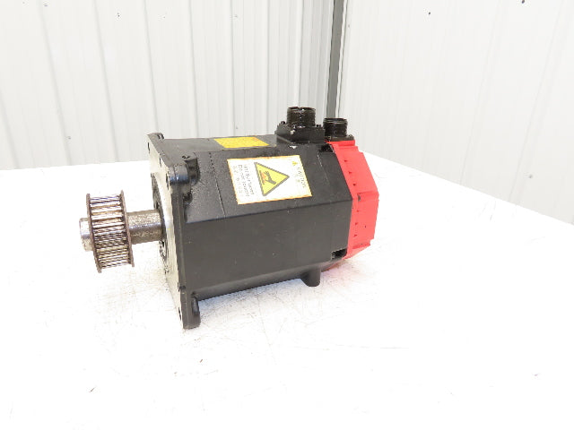 Fanuc A06B-0142-B077 AC Servo Motor 2.1kW 186V 2000 RPM 7.4A 3PH