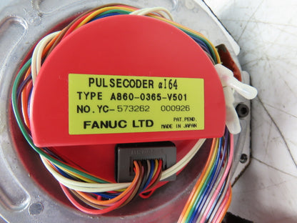 Fanuc A06B-0143-B177 AC Servo Motor 2.85kW 155V 3000 RPM 12A 3PH
