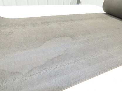 20"W x 20' Hard Top Fabric Nylon Conveyor Belt 1-Ply Black Reversible 7/64"Thick