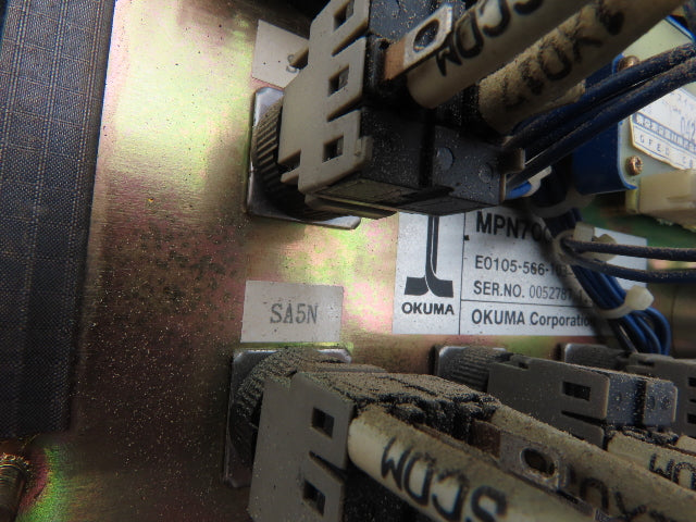 Okuma E0105-566-103-3 MPN7000 M-S HMI Operator Control Panel