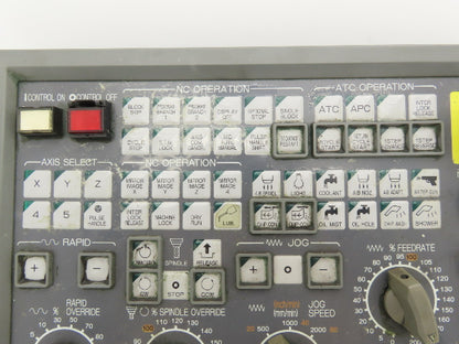 Okuma E0105-566-103-3 MPN7000 M-S HMI Operator Control Panel