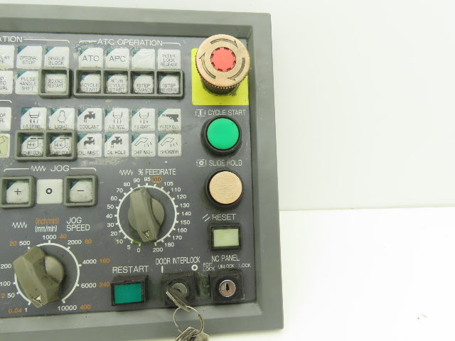 Okuma E0105-566-103-3 MPN7000 M-S HMI Operator Control Panel