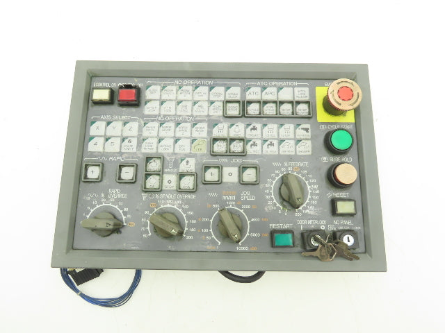 Okuma E0105-566-103-3 MPN7000 M-S HMI Operator Control Panel