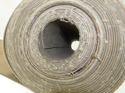 20"W x 50' Soft Top Tan Rubber Conveyor Belt Nylon Back 1/8"Thick