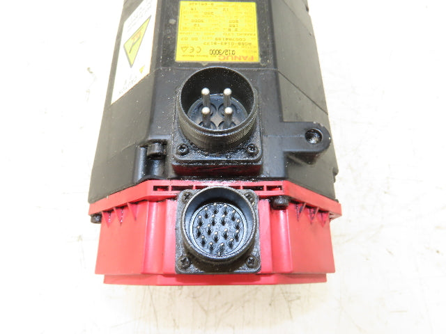 Fanuc A06B-0143-B177 AC Servo Motor 2.85kW 155V 3000 RPM 12A 3PH