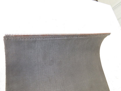 16"W x 21' 10" Soft Top Polyester Nylon Conveyor Belt Tan 1/8"Thick Laced