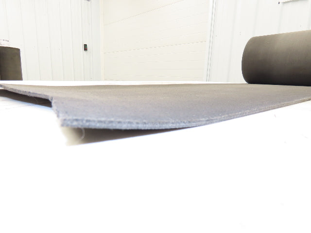 16"W x 30' Heat Resistant Fabric Conveyor Belt 1-Ply Gray Reversible 1/8"Thick
