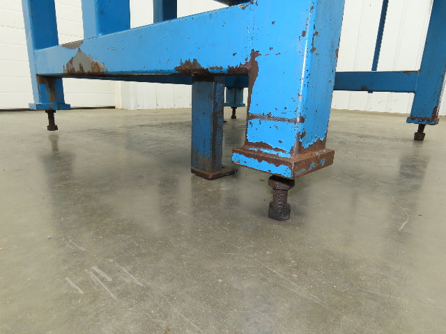 1-9/32" Steel Top Machine Base Welding Table Work Bench 56-1/2x55" Top 37-1/2"