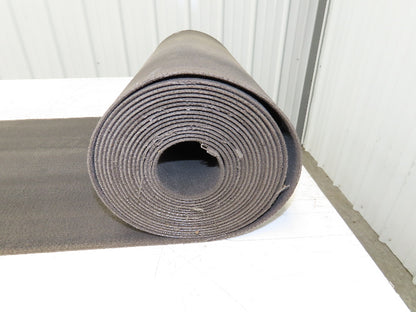 15.75"W x 25' Heat Resistant Fabric Conveyor Belt Gray Reversible 1/8"Thick