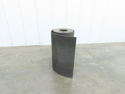 16"W x 20' Heat Resistant Fabric Conveyor Belt 1-Ply Gray Reversible 1/8"Thick