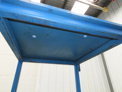 1" Steel Top Machine Base Welding Table Work Bench 44x44" Top 32" H