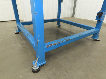 1" Steel Top Machine Base Welding Table Work Bench 44x44" Top 32" H