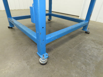 1" Steel Top Machine Base Welding Table Work Bench 44x44" Top 32" H