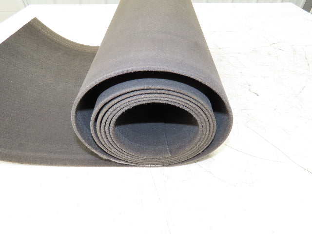16"W Fabric Conveyor Belt Gray 1/8"Thick 32' 6" Total Length  Mixed Lot of 3pcs