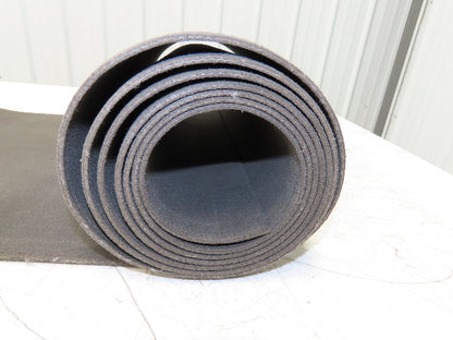 16"W Fabric Conveyor Belt Gray 1/8"Thick 32' 6" Total Length  Mixed Lot of 3pcs