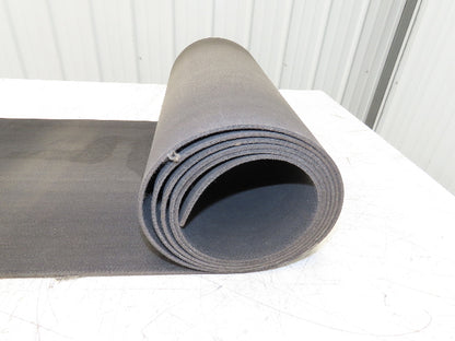 16"W Fabric Conveyor Belt Gray 1/8"Thick 32' 6" Total Length  Mixed Lot of 3pcs