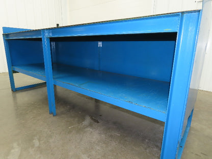 3/16" Top Steel Work Bench Fabrication Welding Layout Table 96"x30"x35"
