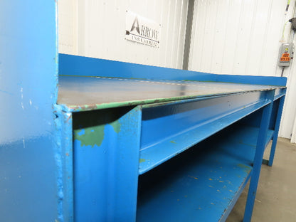 3/16" Top Steel Work Bench Fabrication Welding Layout Table 96"x30"x35"