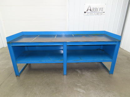 3/16" Top Steel Work Bench Fabrication Welding Layout Table 96"x30"x35"