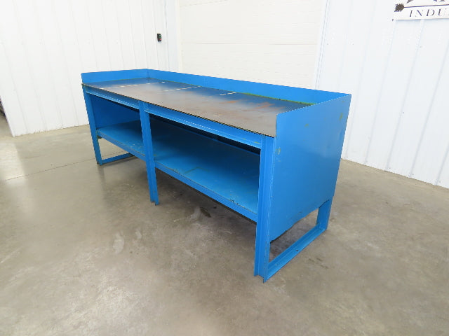 3/16" Top Steel Work Bench Fabrication Welding Layout Table 96"x30"x35"