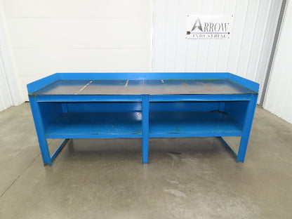 3/16" Top Steel Work Bench Fabrication Welding Layout Table 96"x30"x35"