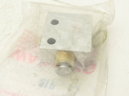 Humphrey 31P Plunger Air Valve Brass 3 Ports 1/8" NPT Spring Return Lot of 3