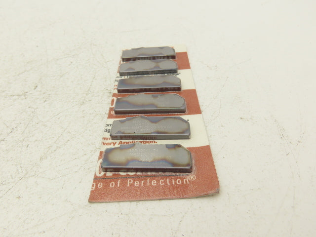 Peterson Tool 1325-10049-D4 Indexable Carbide Milling Insert Lot of 6