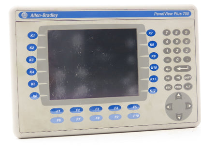 Allen Bradley 2711P-B7C4D8 HMI PanelView Plus 700 Operator Interface 24VDC Ser A