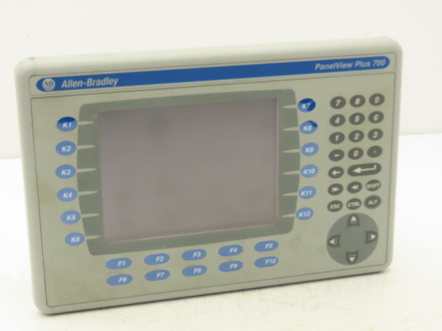 Allen Bradley 2711P-B7C4D8 HMI PanelView Plus 700 Operator Interface 24VDC Ser A