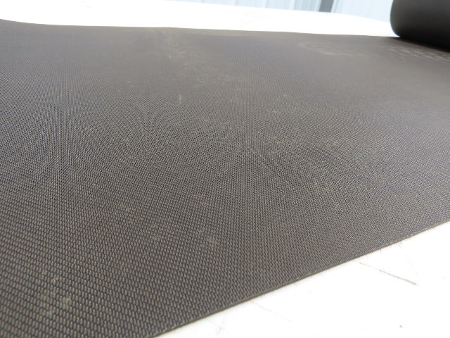 16-1/8"W x 14' 8" Nylon Conveyor Belt 2-Ply Black Reversible 5/64"Thick 410mm W