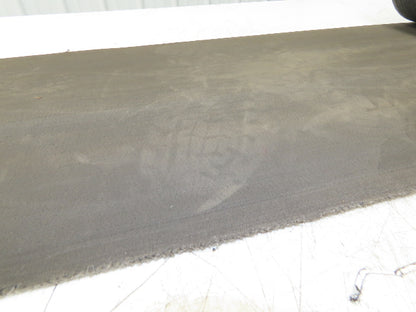 16"x 46' 9" Heat Resistant Fabric Conveyor Belt Gray Reversible 1/8"Thick Laced