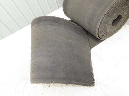 16"x 46' 9" Heat Resistant Fabric Conveyor Belt Gray Reversible 1/8"Thick Laced