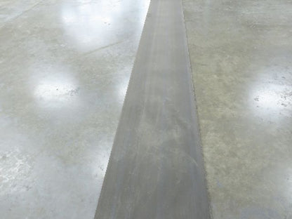16"x 46' 9" Heat Resistant Fabric Conveyor Belt Gray Reversible 1/8"Thick Laced
