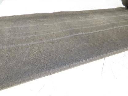 16"W x 55' Heat Resistant Fabric Conveyor Belt 1-Ply Gray Reversible 1/8"Thick