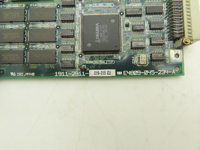Okuma E4809-045-234-A Ether Circuit Board PCB 2 1911-2911-019-015