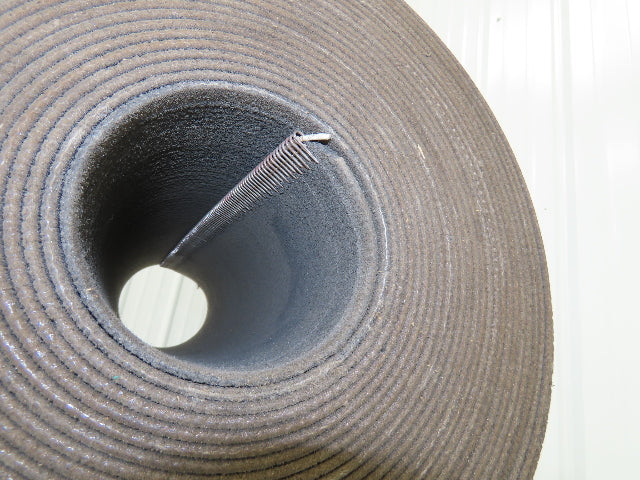 16"W x 55' Heat Resistant Fabric Conveyor Belt 1-Ply Gray Reversible 1/8"Thick