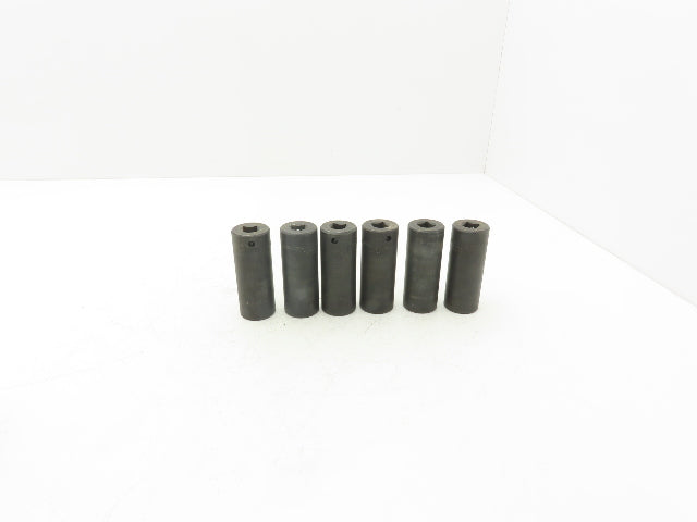 Proto 7332HT 1" Impact Socket Thin Wall 1/2" Drive 2" Deep Lot Of 6